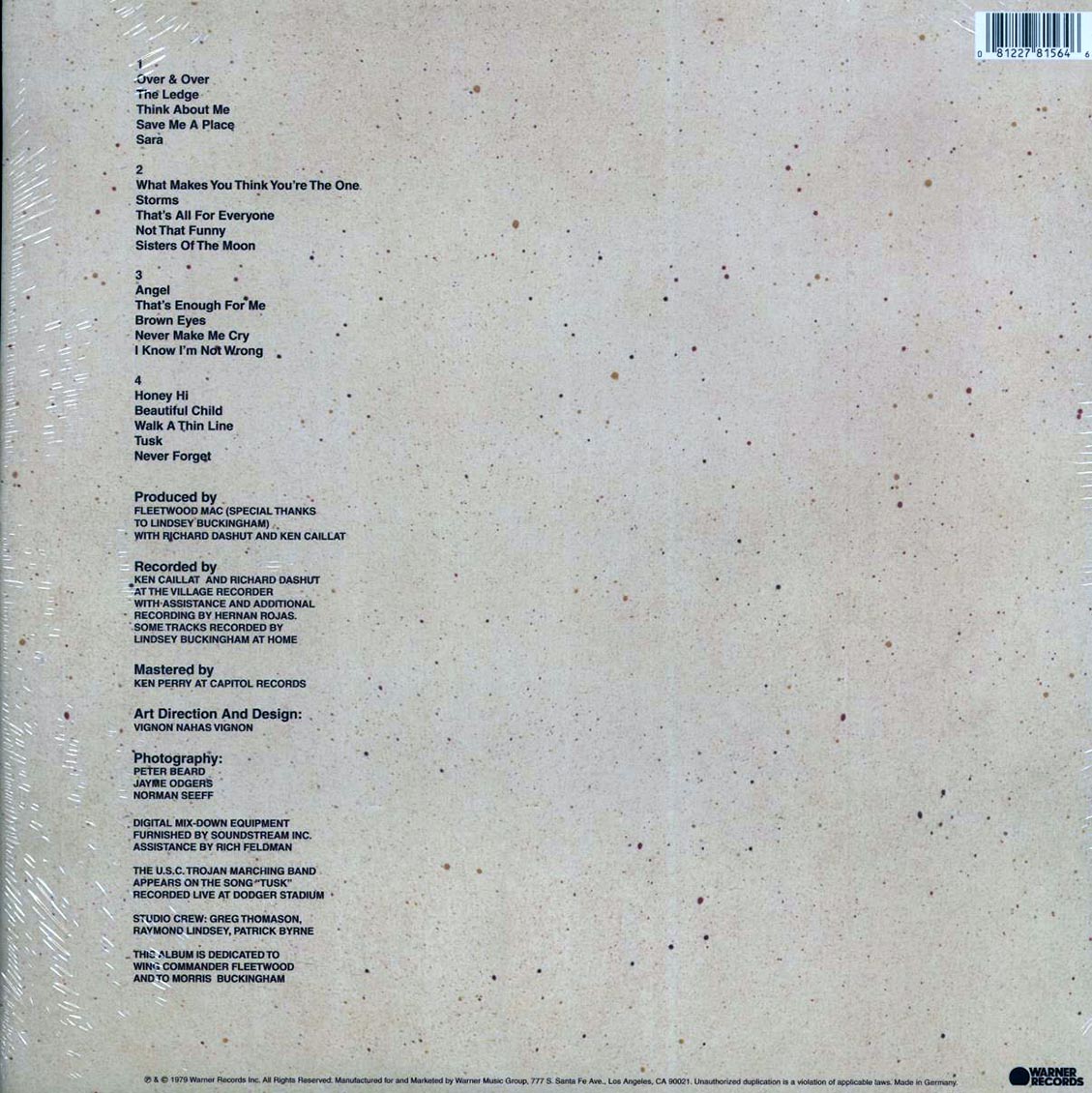 Fleetwood Mac - Tusk (ltd. ed.) (2xLP) (blue vinyl) - Vinyl LP, LP