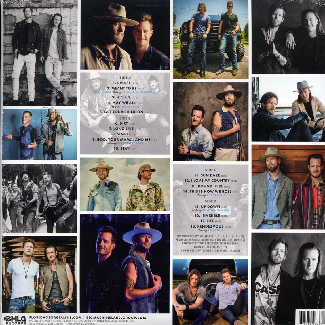 Florida Georgia Line - Greatest Hits (2xLP) (blue vinyl) - Vinyl LP, LP