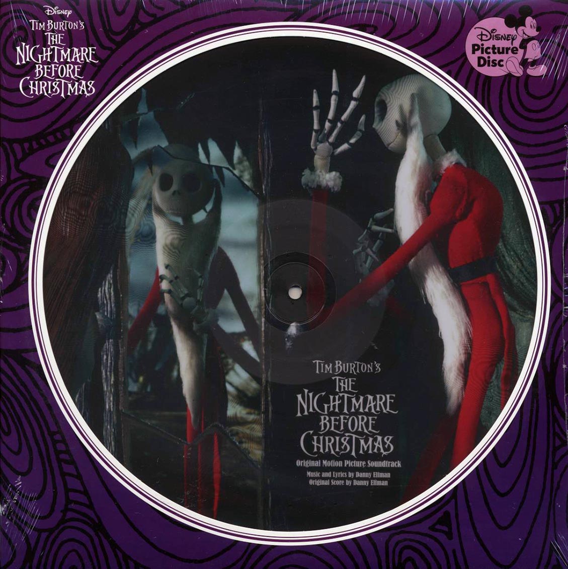 Danny Elfman - Tim Burton's The Nightmare Before Christmas (Original Motion Picture Soundtrack) (die-cut jacket) (ltd. ed.) (2xLP) (picture disc) - Vinyl LP