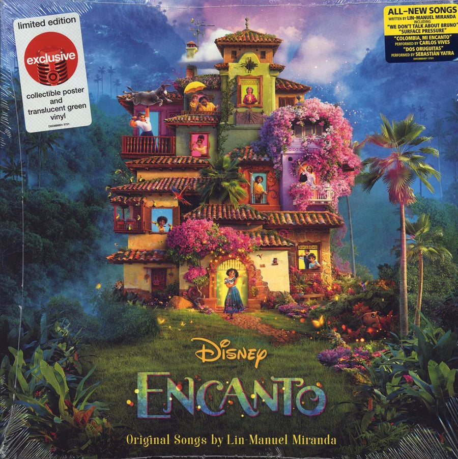 Various - Encanto: Original Songs By Lin-Manuel Miranda (Disney) (ltd. ed.) (green vinyl) - Vinyl LP, LP