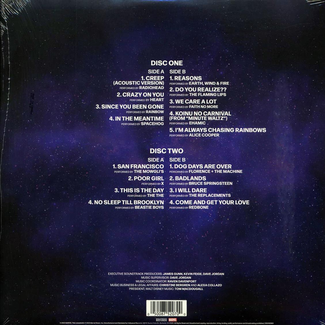 Radiohead, The Beastie Boys, Heart, The Replacements, Florence & The Machine, Etc. - Guardians Of The Galaxy Volume 3: Awesome Mix Volume 3 (2xLP) - Vinyl LP, LP