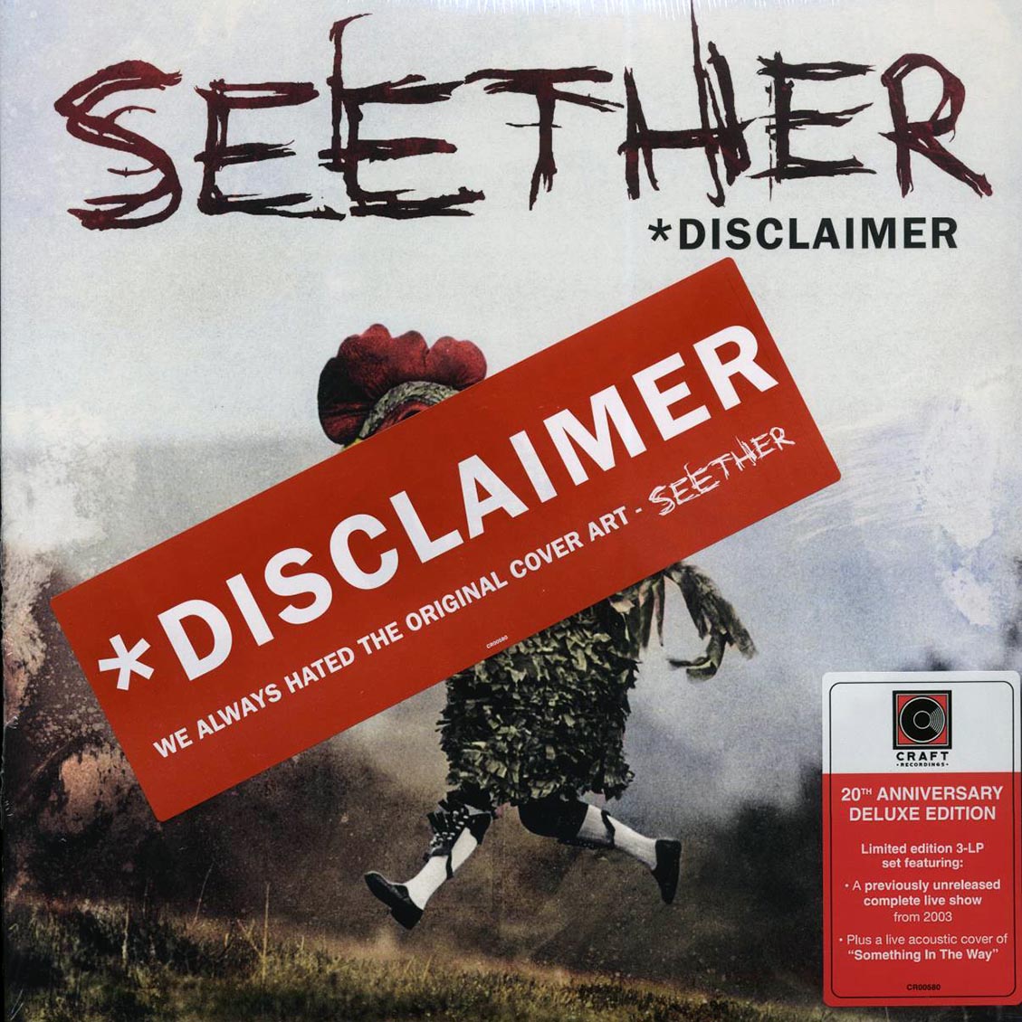 Seether - Disclaimer (20th Anniv. Ed.) (ltd. ed.) (3xLP) (deluxe edition) - Vinyl LP