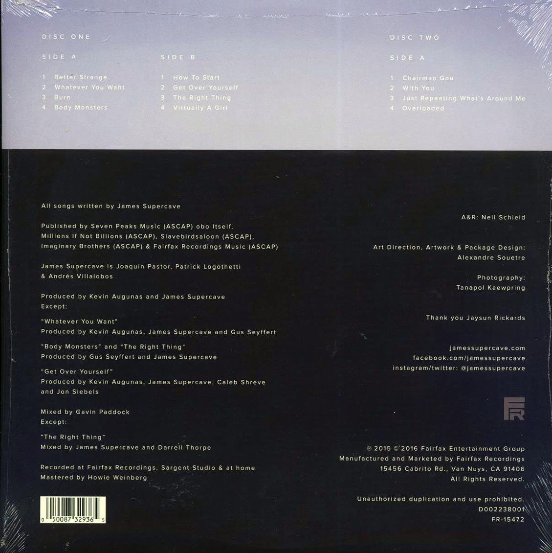 James Supercave - Better Strange (2xLP) - Vinyl LP, LP