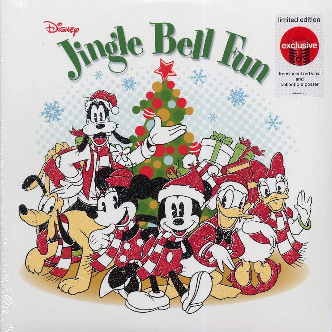 Mickey Mouse, Goofy, Donald Duck, Ronald Crenshaw. Etc. - Disney Jingle Bell Fun (ltd. ed.) (red vinyl) - Vinyl LP