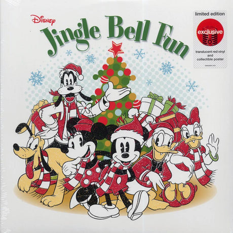 Mickey Mouse, Goofy, Donald Duck, Ronald Crenshaw. Etc. - Disney Jingle Bell Fun (ltd. ed.) (red vinyl) - Vinyl LP, LP
