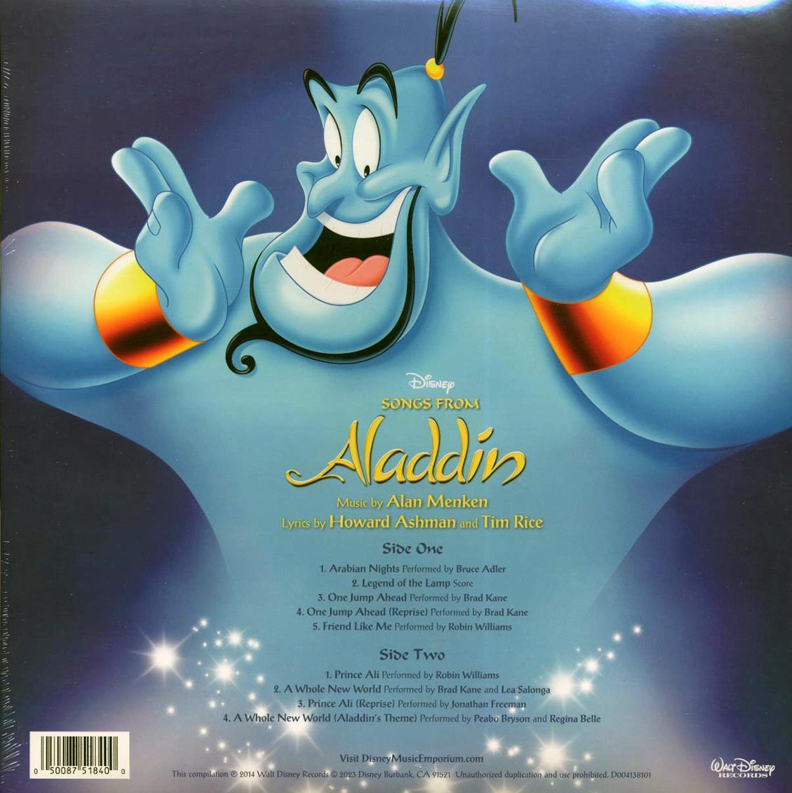 Various - Songs From Aladdin (violet vinyl) - Vinyl LP, LP
