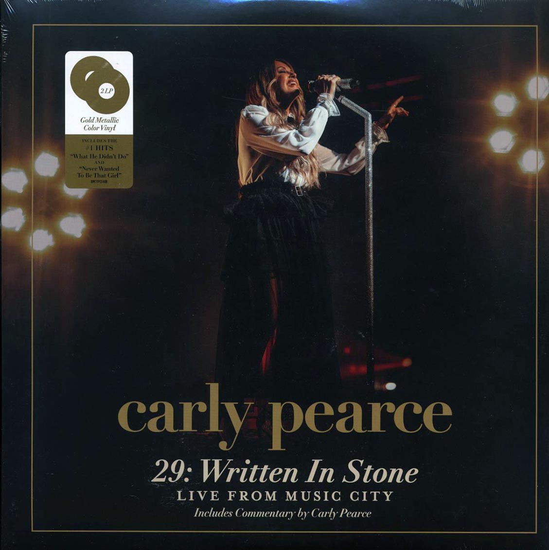Carly Pearce - 29: Written In Stone, Live From Music City (2xLP) (gold vinyl) - Vinyl LP