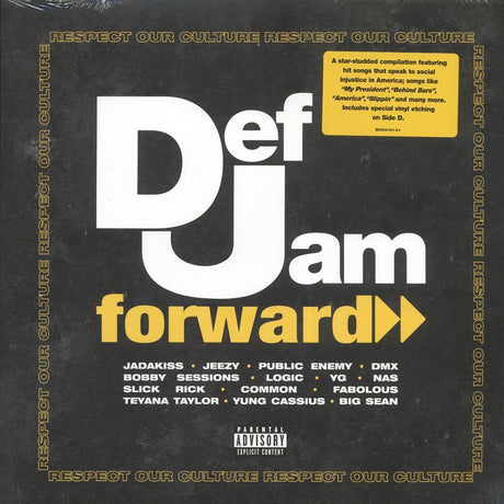 Nas, Logic, Common, John Legend, Public Enemy, Etc. - Def Jam Forward: Respect Our Culture (2xLP) - Vinyl LP, LP
