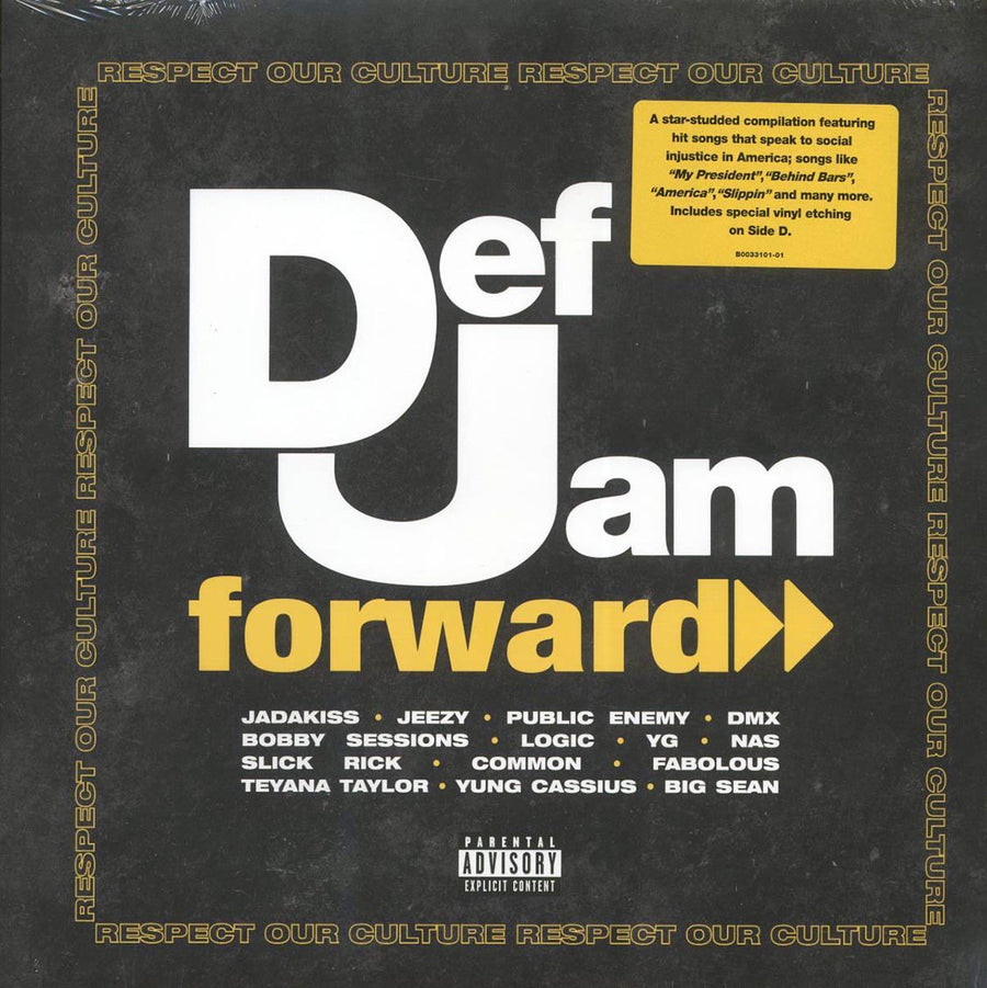 Nas, Logic, Common, John Legend, Public Enemy, Etc. - Def Jam Forward: Respect Our Culture (2xLP) - Vinyl LP, LP
