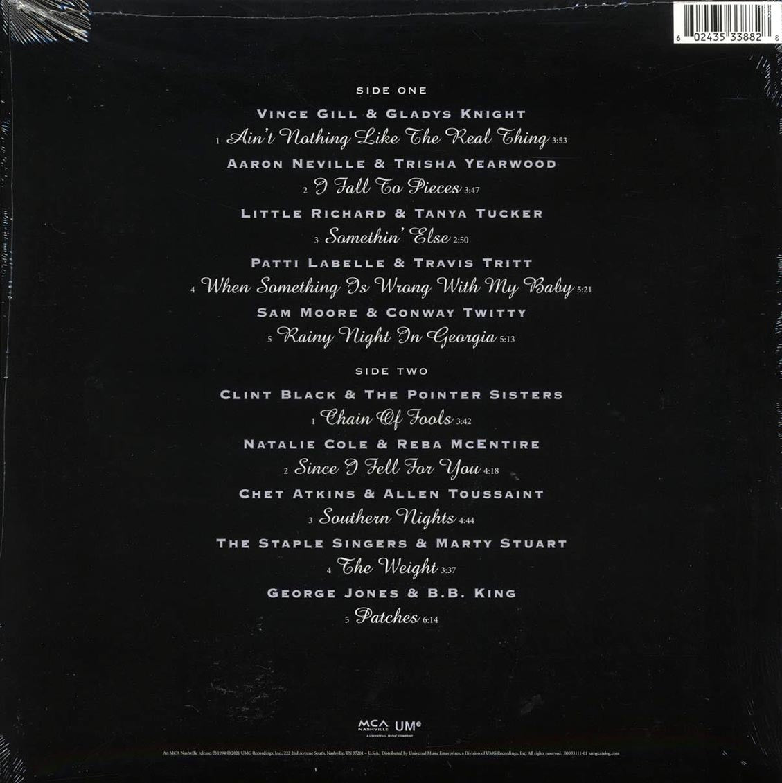 Reba McEntire, Vince Gill, Trisha Yearwood, Gladys Knight, Patti LaBelle, Etc. - Rhythm Country And Blues - Vinyl LP, LP