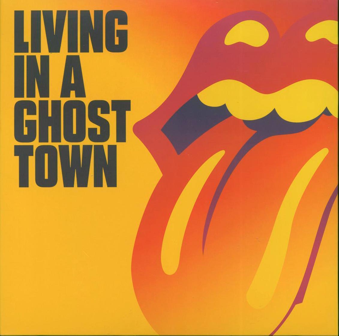 The Rolling Stones - Living In A Ghost Town (Single) (ltd. ed.) (10") (purple vinyl) - Vinyl LP