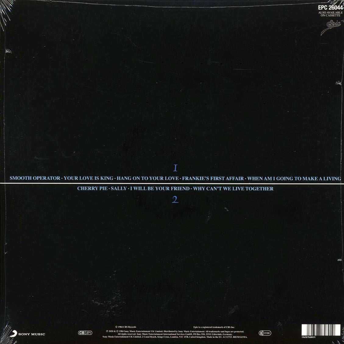 Sade - Diamond Life - Vinyl LP, LP