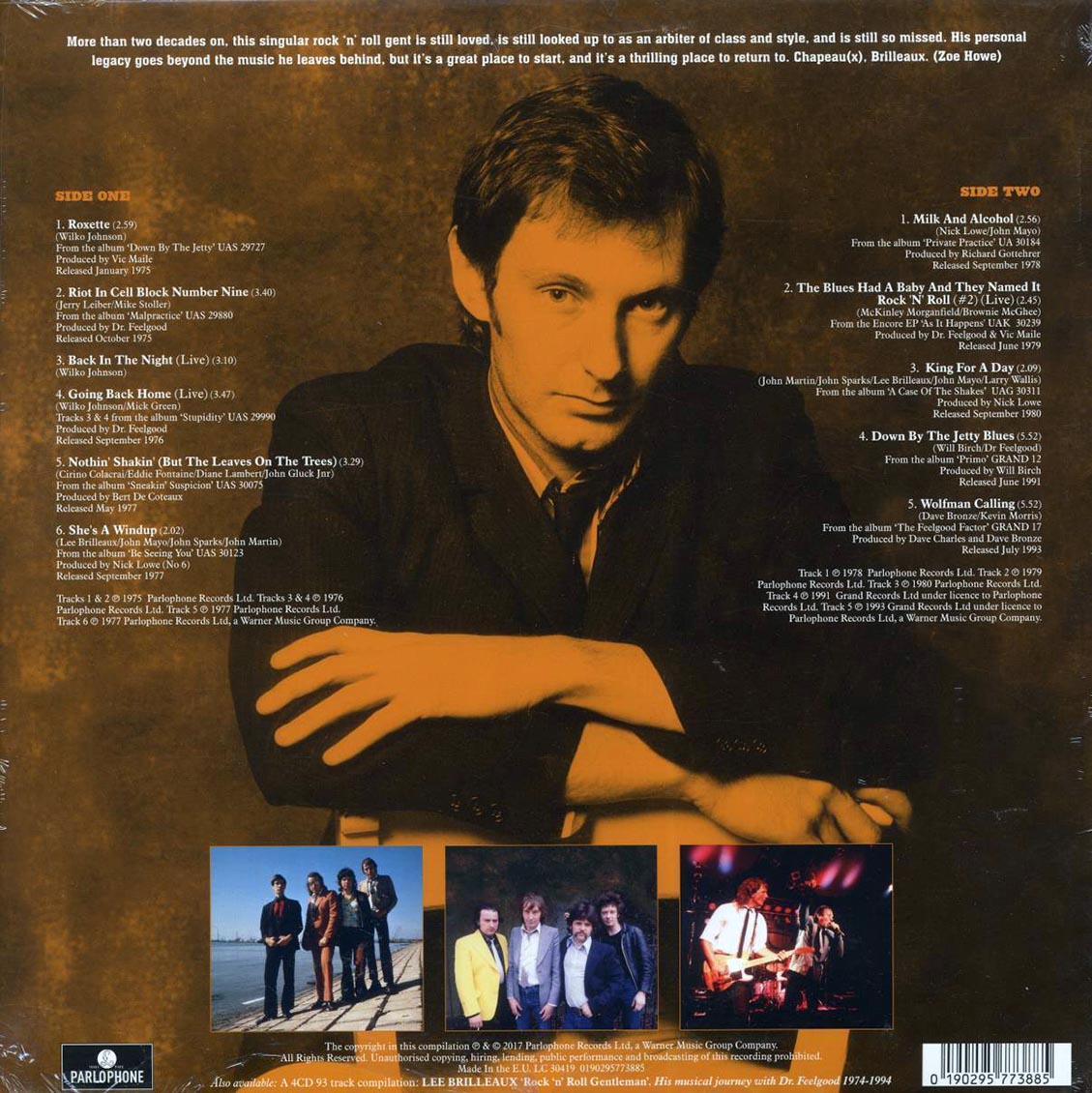 Lee Brilleaux, Dr. Feelgood - Rock N' Roll Gentleman: Eleven Recordings With Dr. Feelgood 1975-1993 - Vinyl LP, LP