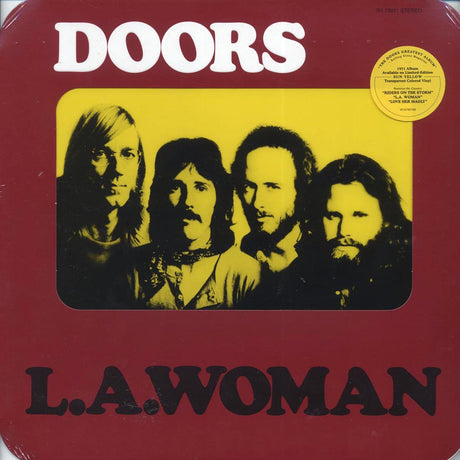 The Doors - LA Woman (Die-Cut Window Jacket) (ltd. ed.) (yellow vinyl) (radius corners) - Vinyl LP, LP