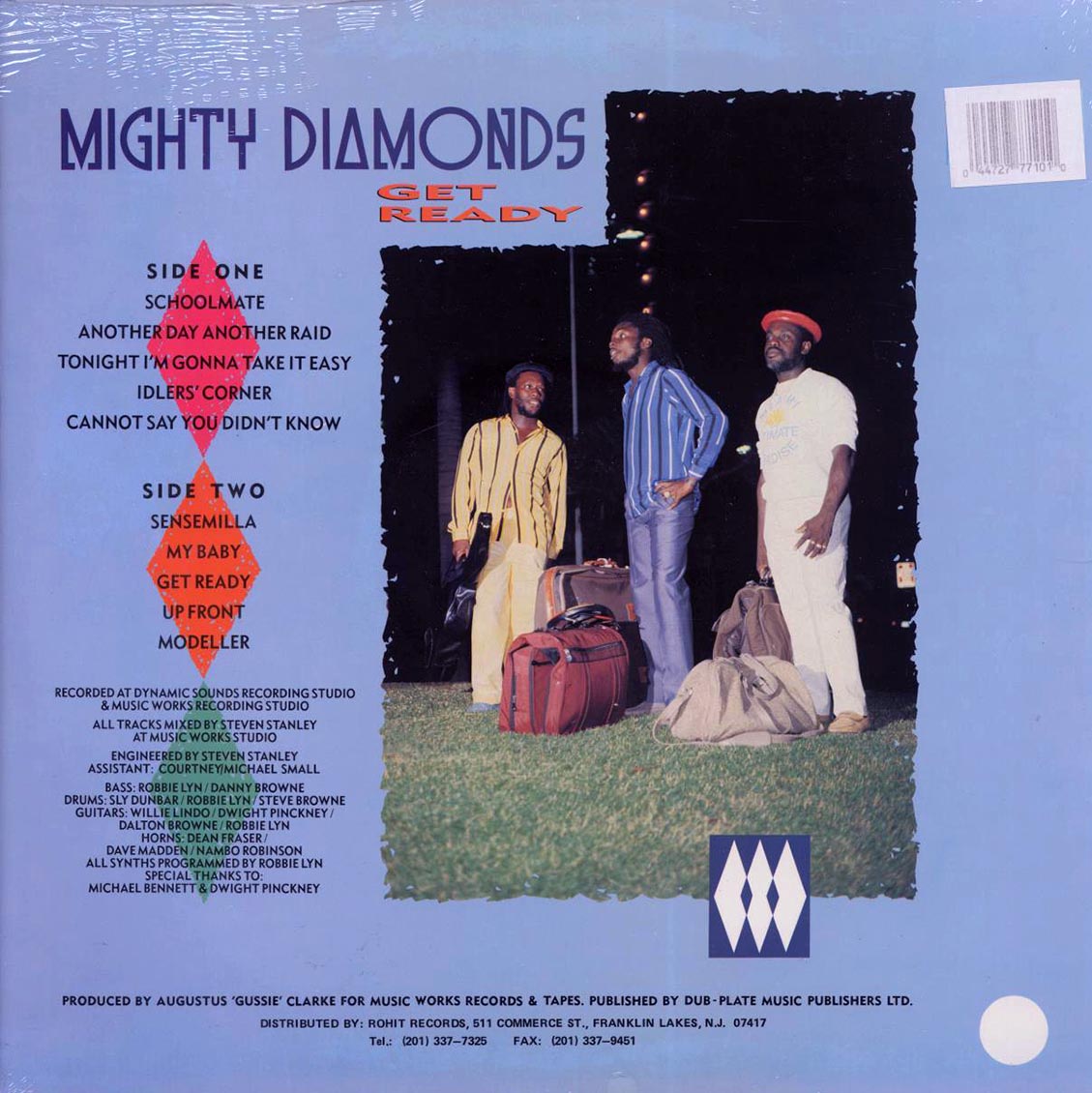 Mighty Diamonds - Get Ready (Original PRESS) (orig. press) - Vinyl LP, LP