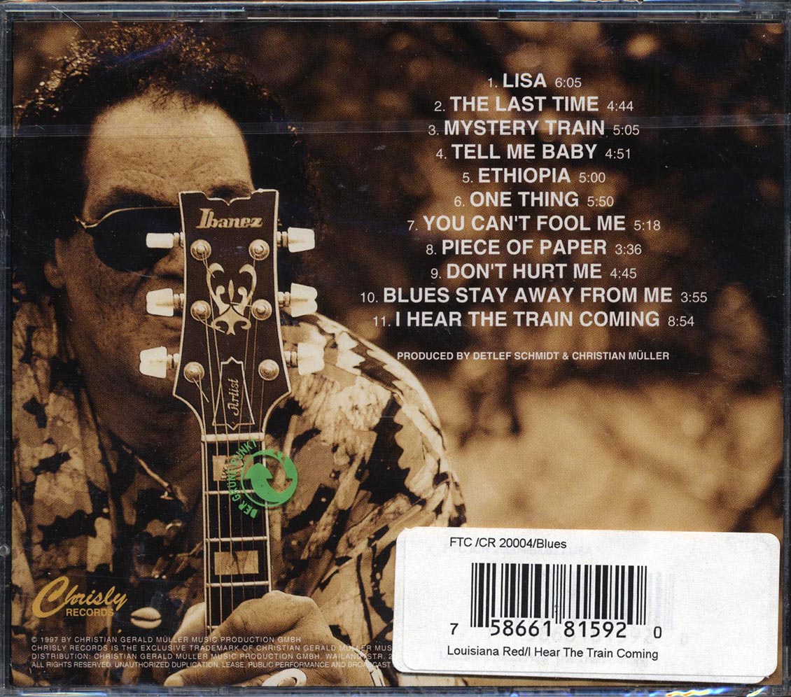 Louisiana Red - I Hear The Train Coming - CD, CD