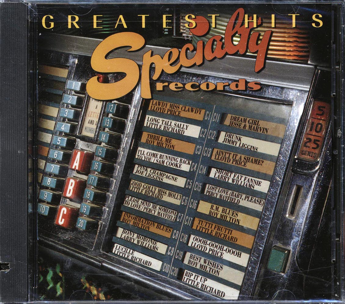 Sam Cooke, Little Richard, Roy Milton, Etc. - Specialty Records Greatest Hits (20 tracks) (marked/ltd stock) - CD