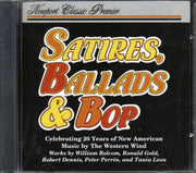 William Bolcom, Ronald Gold, Robert Dennis, Peter Perrin, Tania Leon, The Western Wind Vocal Ensemble - Satires, Ballads & Bop - CD