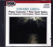 Edvard Grieg, Grant Johannesen, Utah Symphony Orchestra, Maurice Abravanel - Piano Concerto / Peer Gynt Suites (marked/ltd stock) - CD