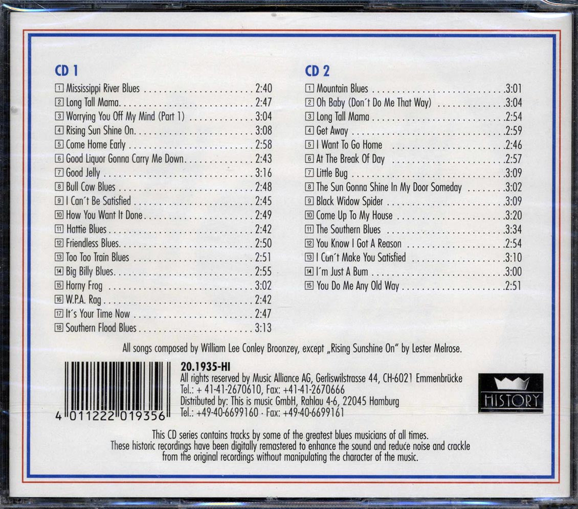Big Bill Broonzy - Nothing But The Blues (33 tracks) (2xCD) - CD, CD