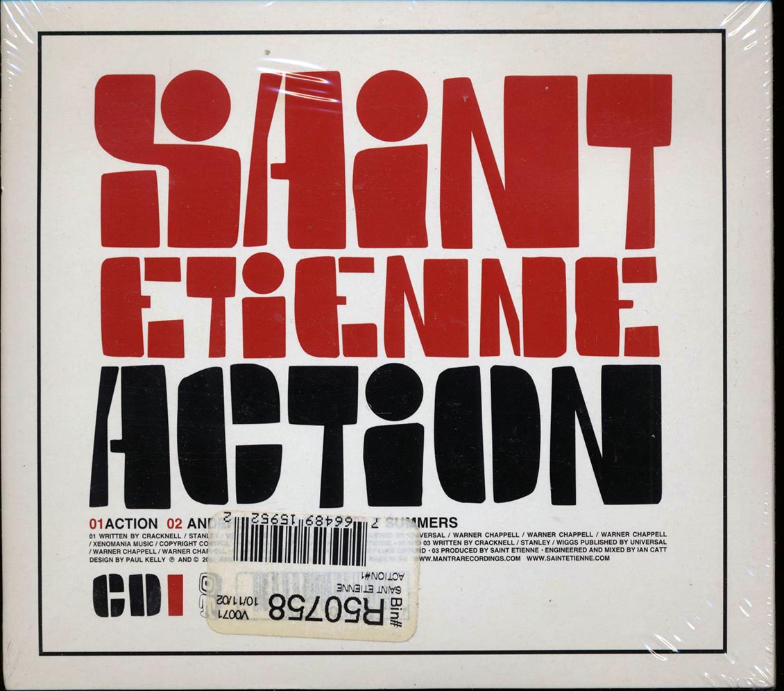 Saint Etienne - Action - CD, CD