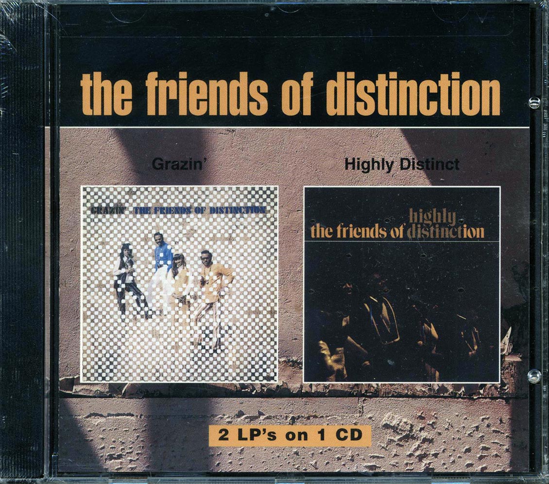 The Friends Of Distinction - Grazin' + Highly Distinct (2 albums on 1 CD) (21 tracks) - CD