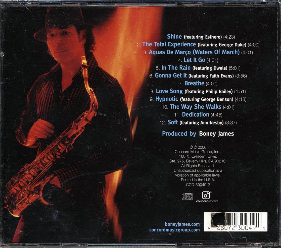 Boney James - Shine (marked/ltd stock) - CD, CD