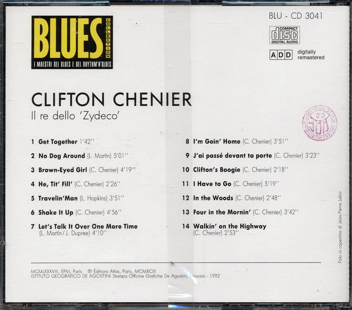 Clifton Chenier - Il Re Dello Zydeco - CD, CD