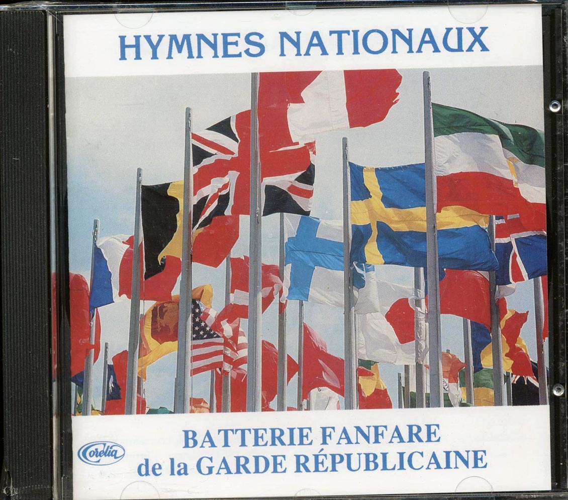 Batterie Fanfare De La Garde Republicaine - Hymnes Nationaux (62 tracks) - CD