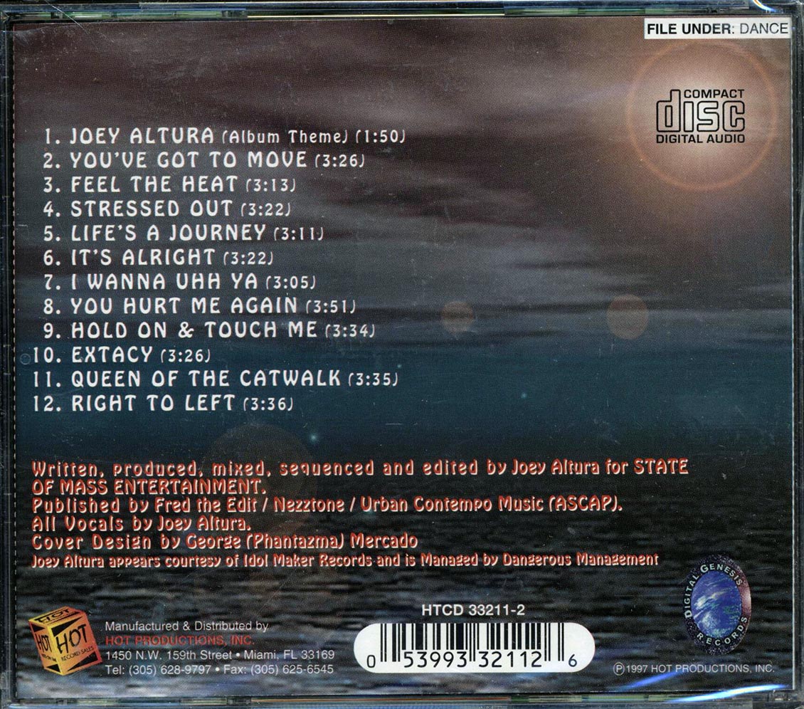 Joey Altura - Keys To The House - CD, CD