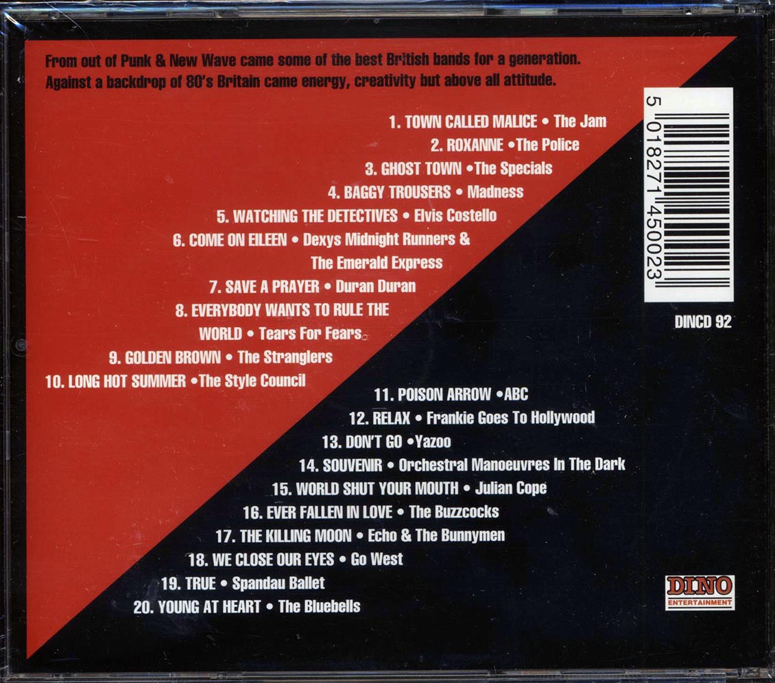 The Jam, The Police, The Specials, Duran Duran, The Buzzcocks, Etc. - Start: The Best Of British (20 tracks) - CD, CD