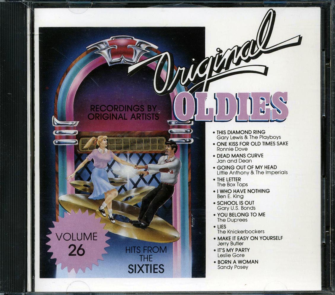 Leslie Gore, The Box Tops, Ronnie David, Jan & Dean, Etc. - Original Oldies Volume 26: Hits From The Sixties - CD, CD