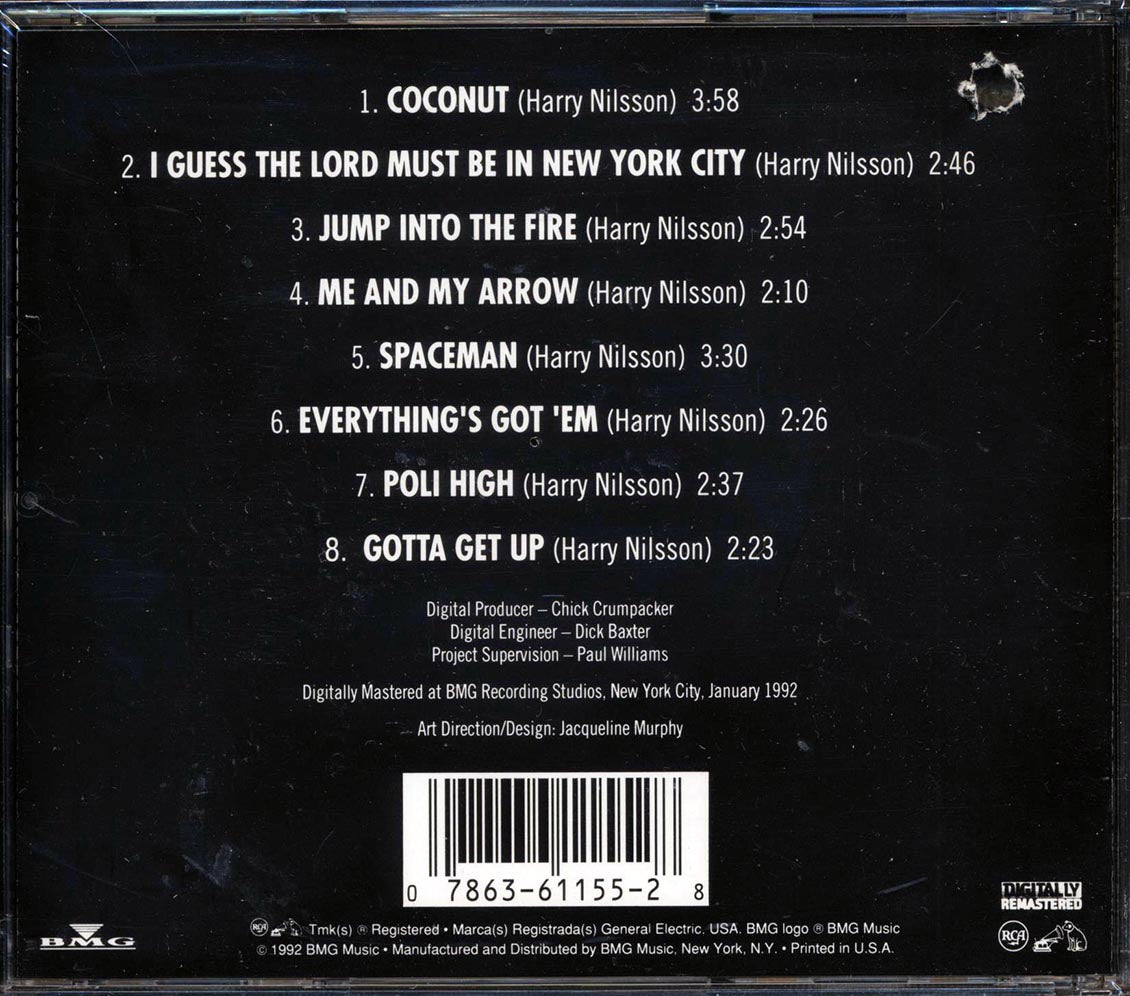 Harry Nilsson - Songwriter - CD, CD