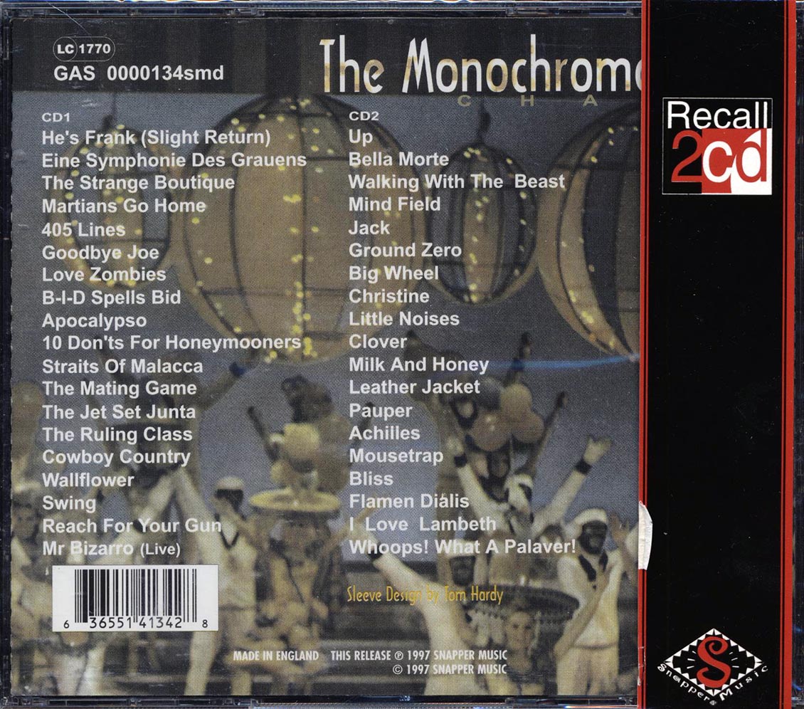 The Monchrome Set - Chaps (38 tracks) (2xCD) - CD, CD