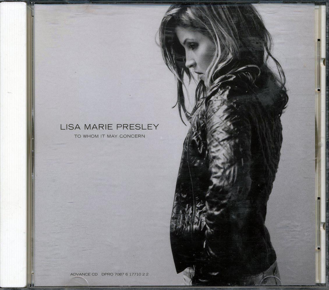 Lisa Marie Presley - To Whom It May Concern - CD