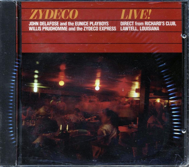 John Delafose & The Eunice Playboys, Willis Prudhomme & The Zydeco Express - Zydeco Live! - CD