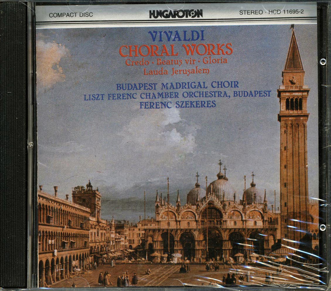 Vivaldi, Budapest Madrigal Choir, Liszt Ferenc Chamber Orchestra, Ferenc Szekeres - Choral Works - CD
