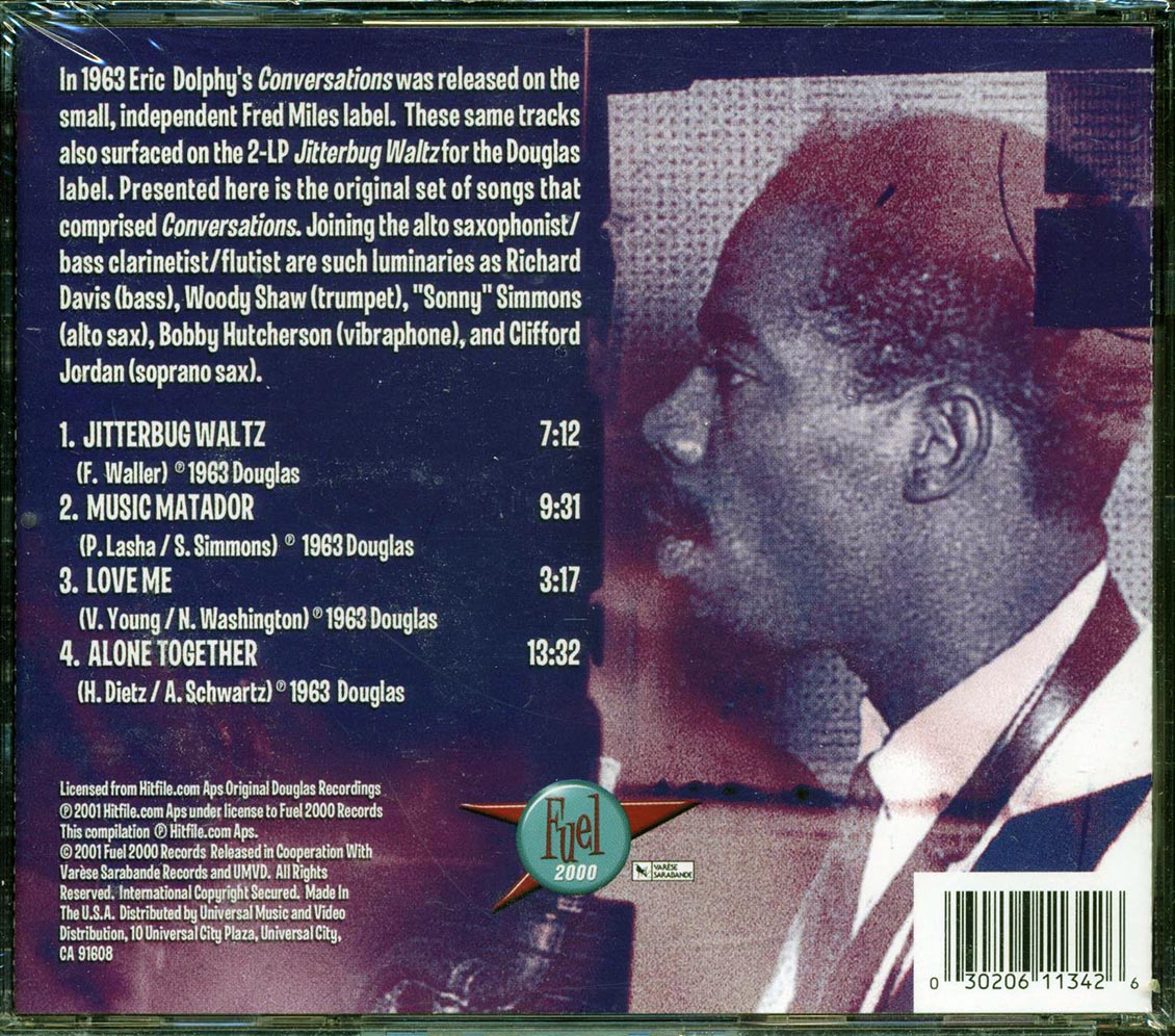 Eric Dolphy - Conversations - CD, CD