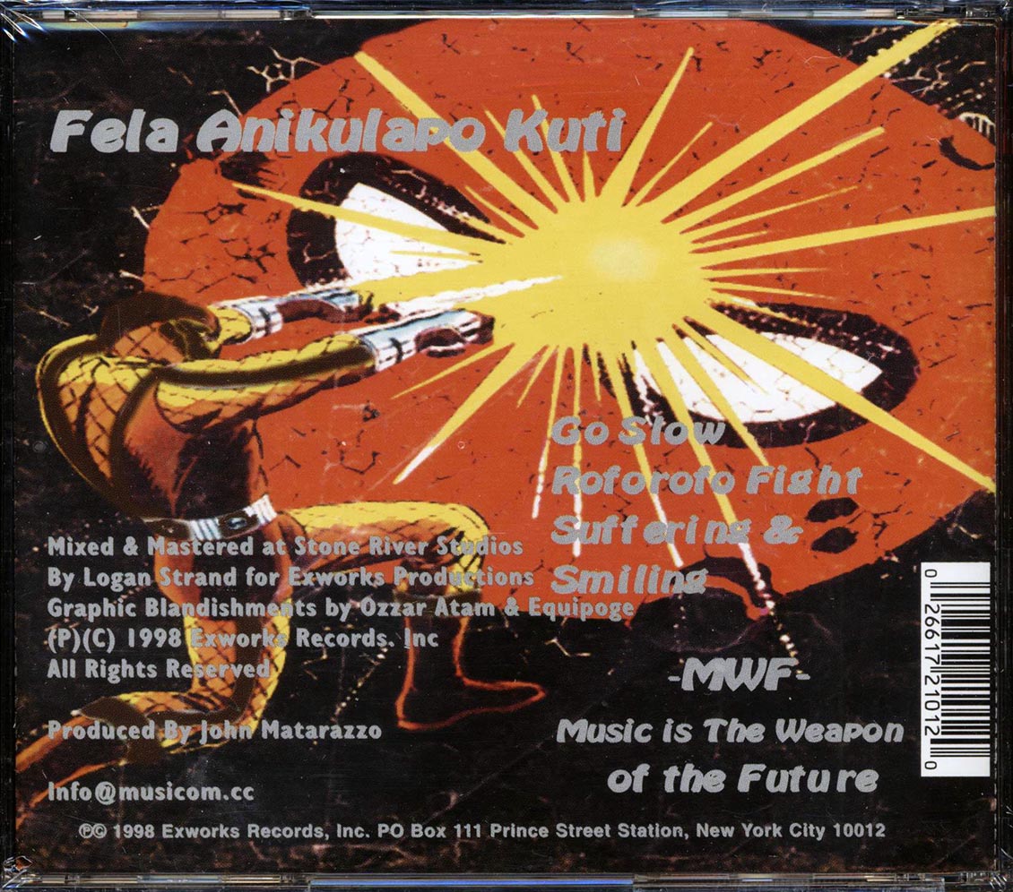 Fela - Music Is The Weapon Of The Future - CD, CD