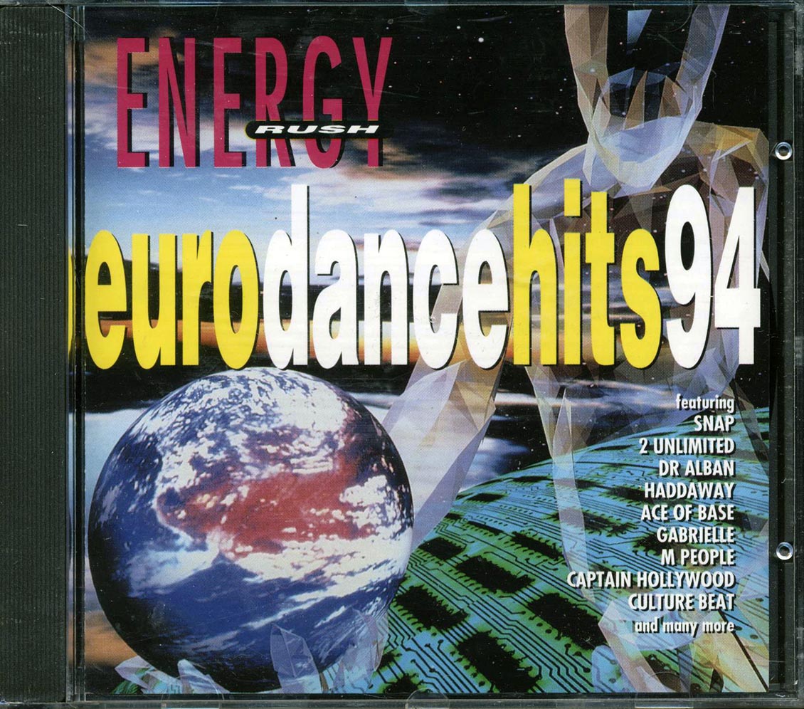 Freddie Mercury, Bjork, Ace Of Base, Snap, Etc. - Energy Rush: Euro Dance Hits 94 (20 tracks) - CD