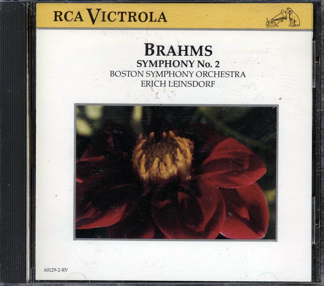 Brahms, Boston Symphony Orchestra, Erich Leinsdorf - Symphony No. 2 - CD