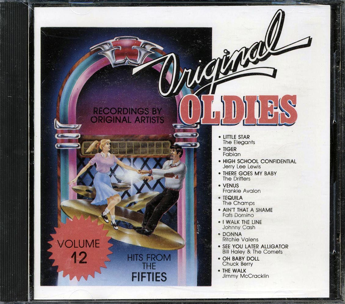 The Champs, The Drifters, Jerry Lee Lewis, Ritchie Valens, Etc. - Original Oldies Volume 12: Hits From The Sixties - CD