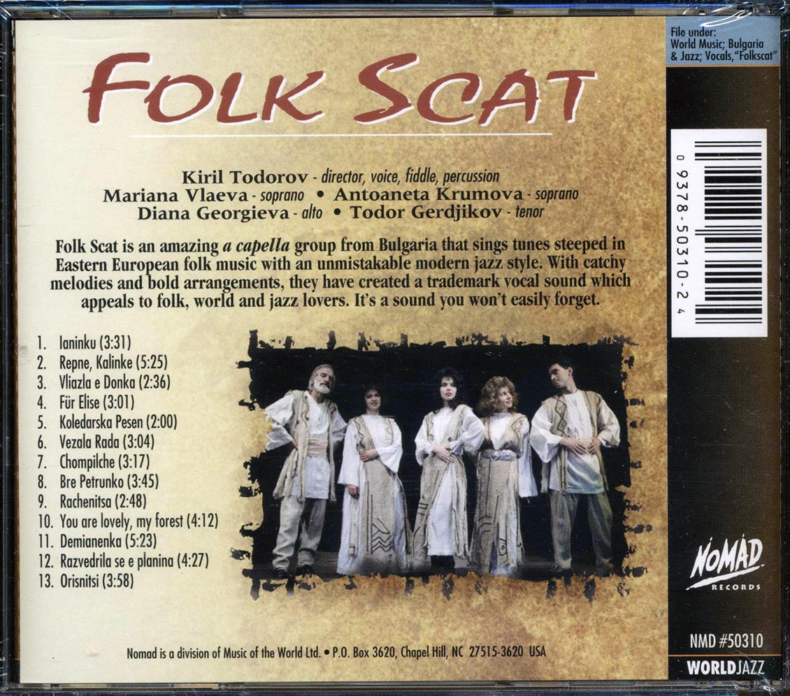 Folk Scat - Folk Scat - CD, CD