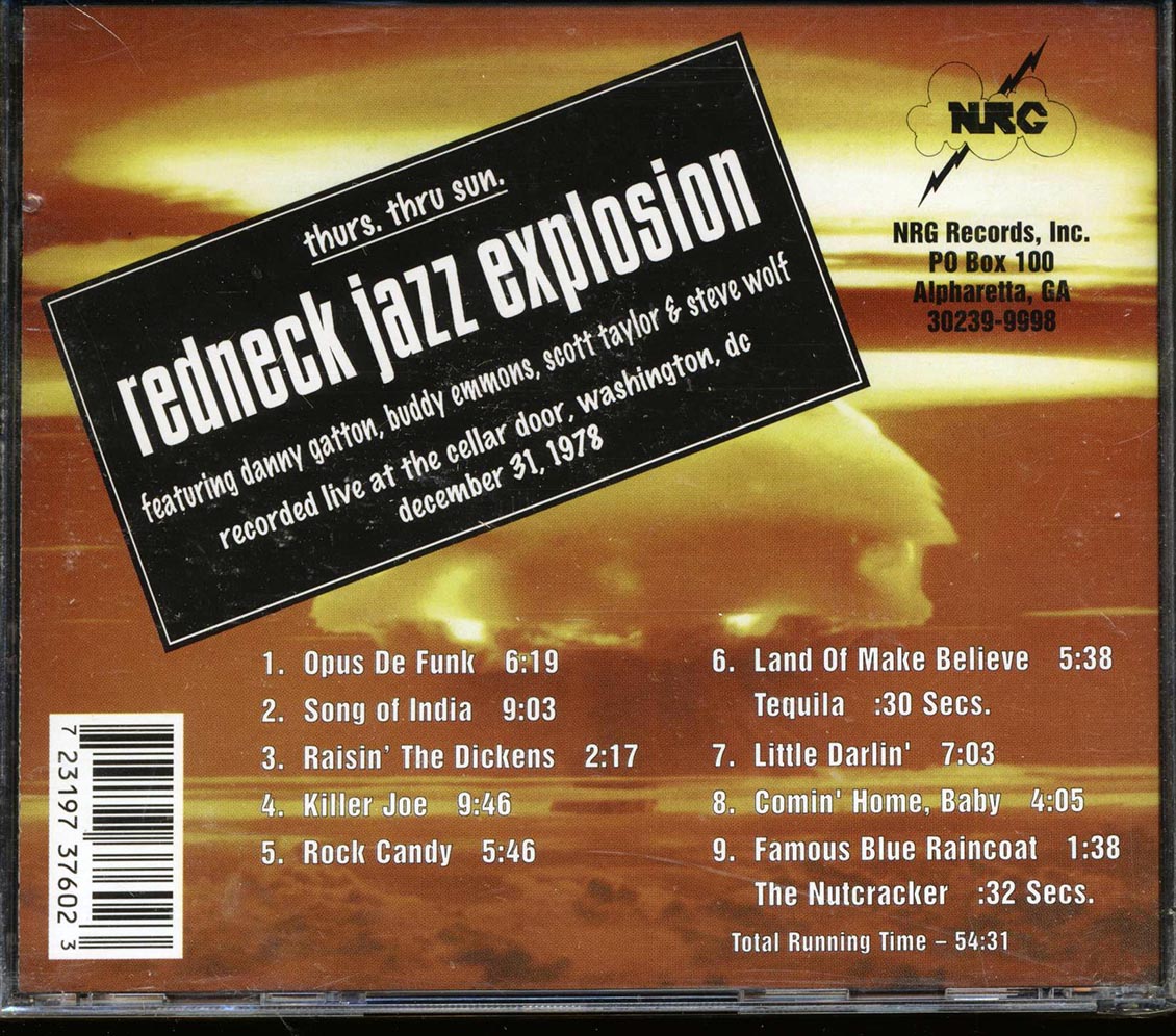 Danny Gatton - Redneck Jazz Explosion - CD, CD