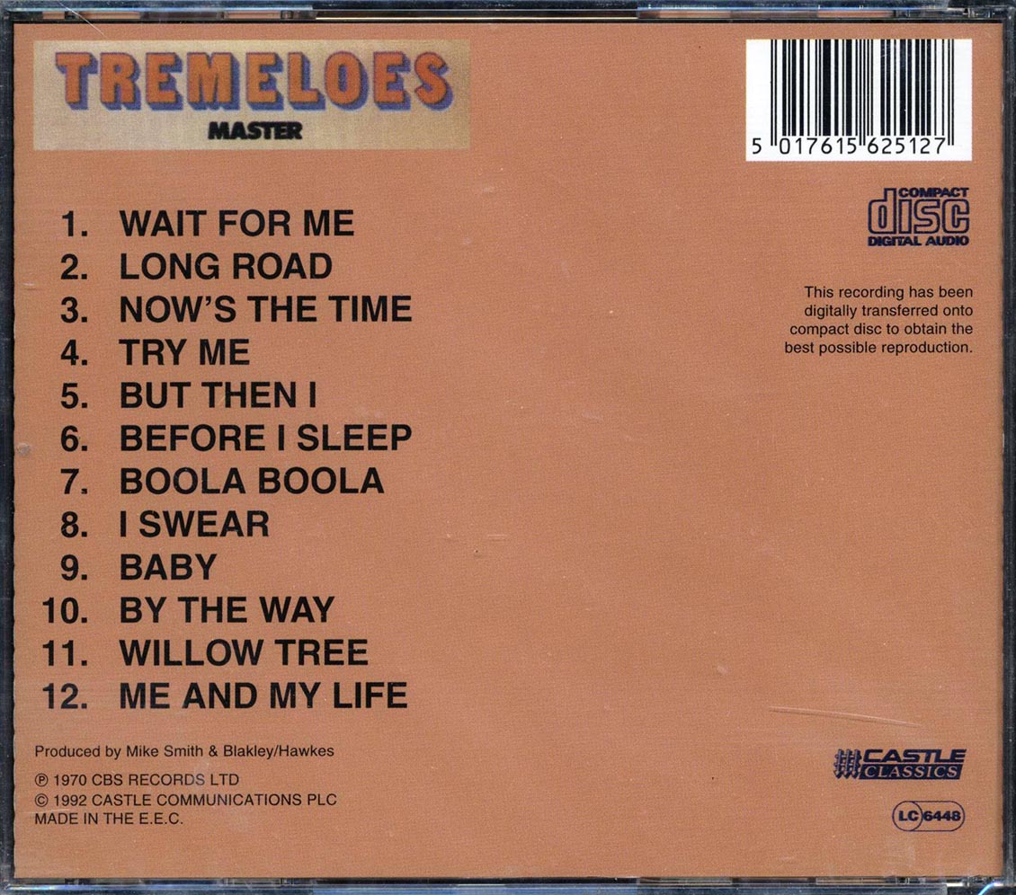 The Tremeloes - Master - CD, CD