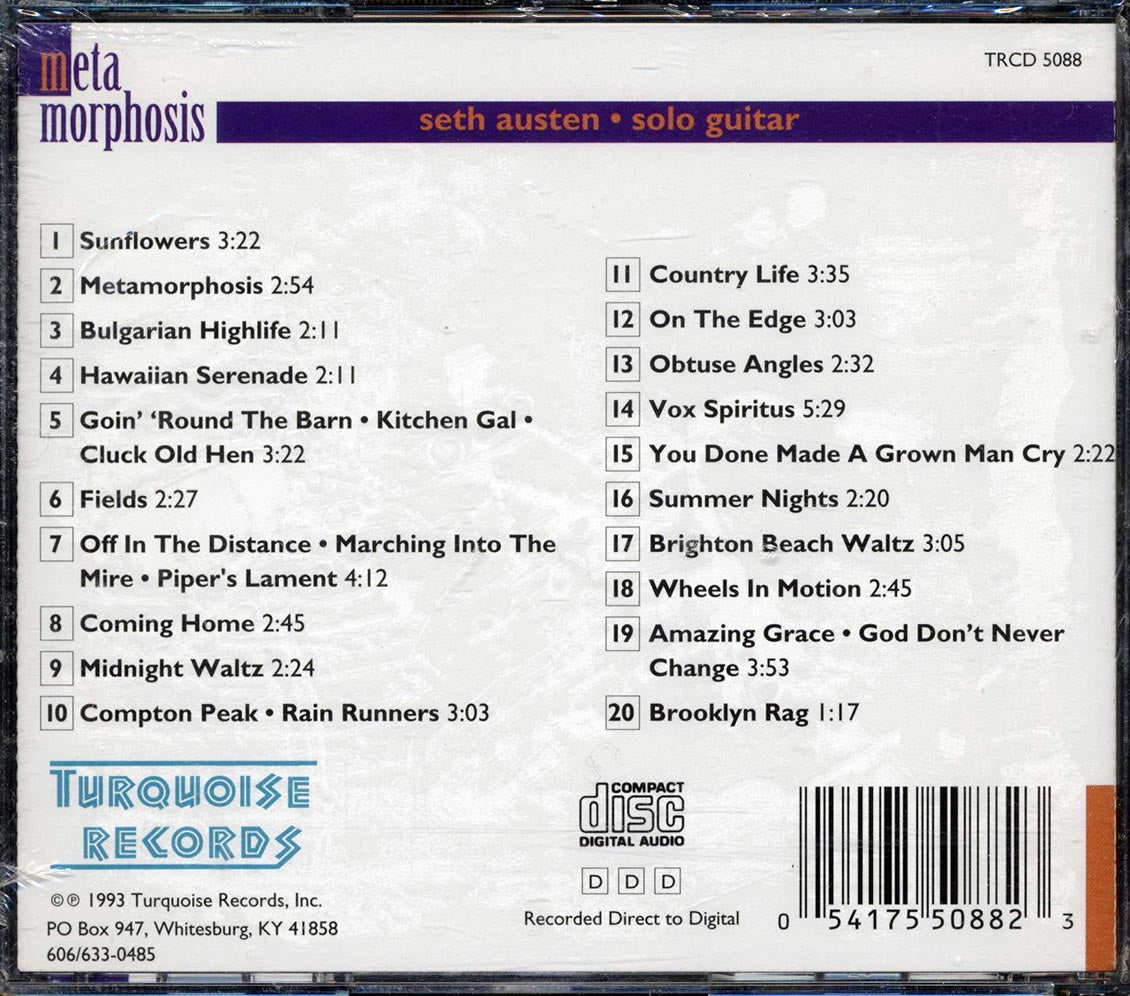 Seth Austen - Metamorphosis - CD, CD