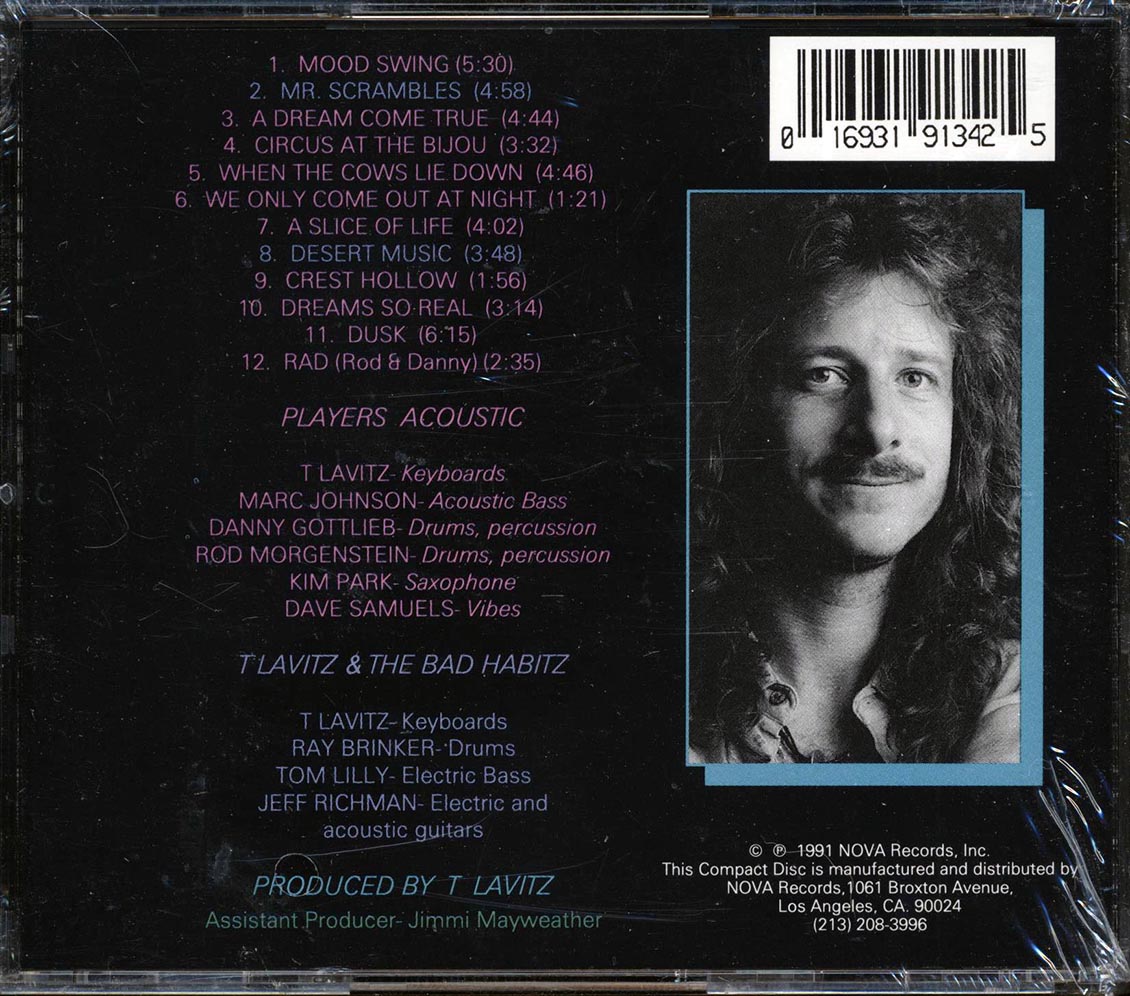 T Lavitz - Mood Swing - CD, CD