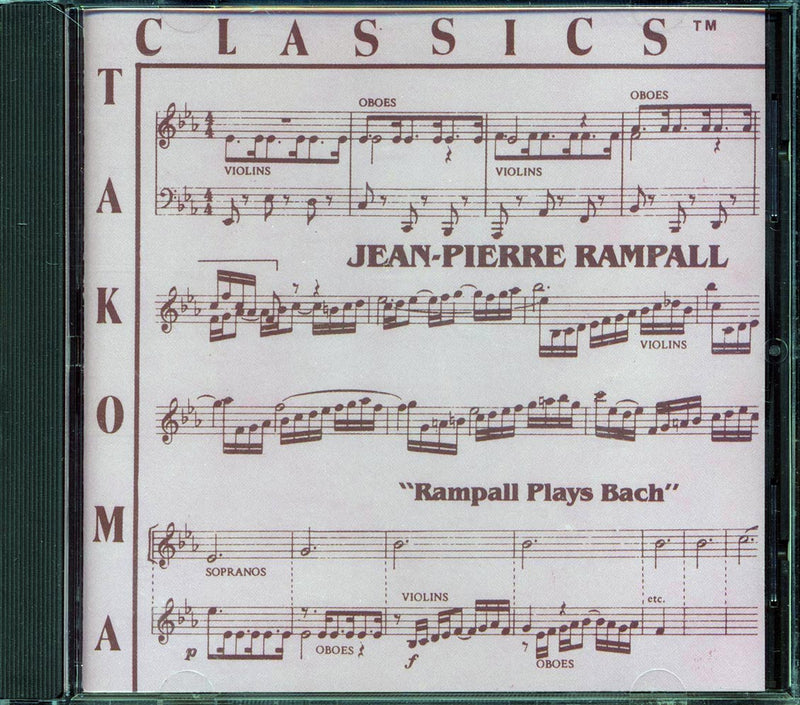 Jean-Pierre Rampall - Rampall Plays Bach - CD