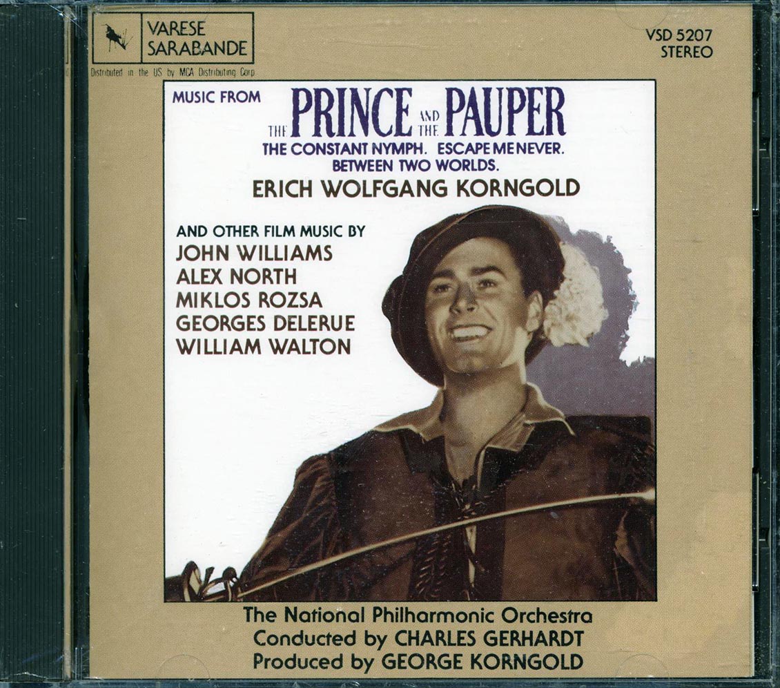 Erich Wolfgang Korngold, John Williams, Alex North, Etc. - The Prince And The Pauper - CD