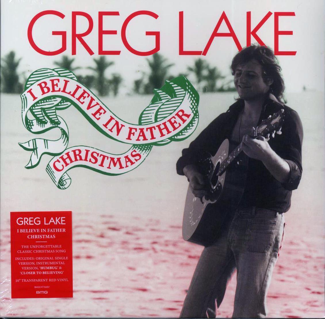 Greg Lake - I Believe In Father Christmas (ltd. ed.) (10") (red vinyl) - Vinyl LP